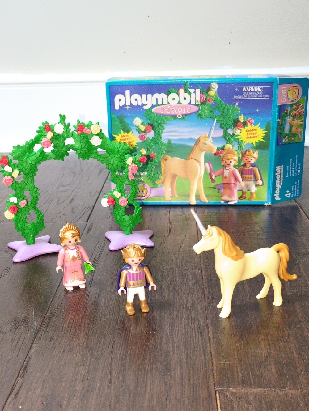 Playmobil Vintage Unicorn Prince And Princess Set 5761